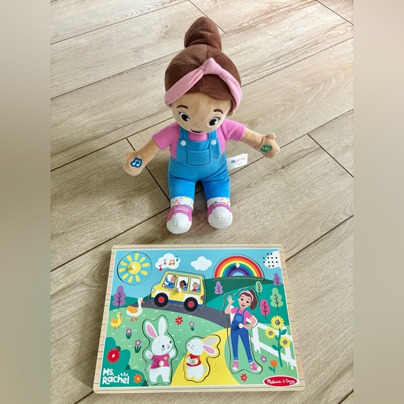 Ms.Rachel sing along puzzle and doll - Picture 1 of 4